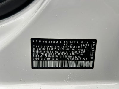 2019 Volkswagen Jetta GLI 35th Anniversary Edition