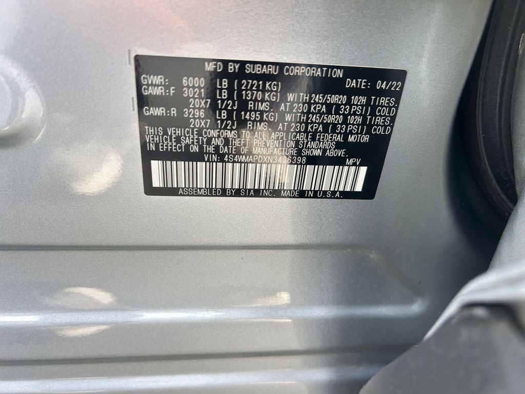 2022 Subaru Ascent Limited