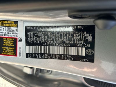 2019 Toyota Avalon Limited