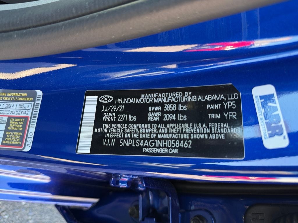 2022 Hyundai ELANTRA SEL