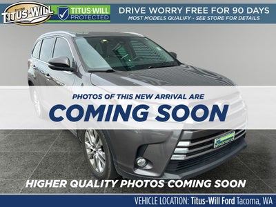 2018 Toyota Highlander Limited Platinum