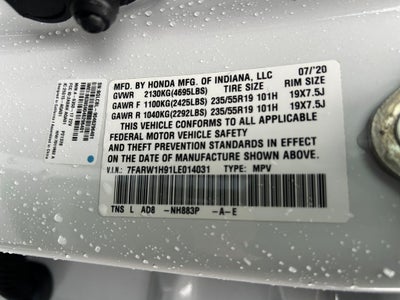 2020 Honda CR-V Touring