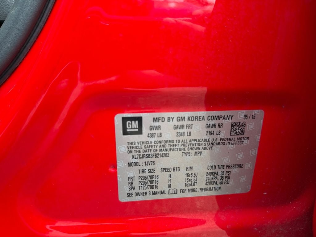 2015 Chevrolet Trax LT