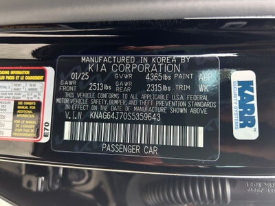 2025 Kia K5 GT-Line