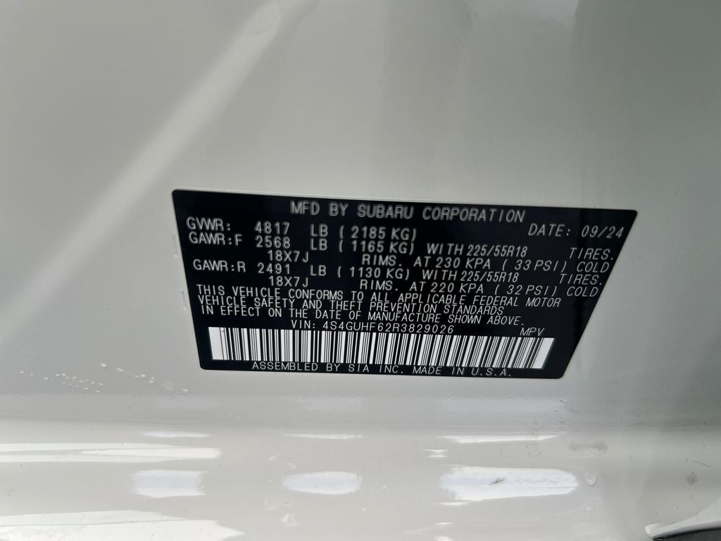 2024 Subaru Crosstrek Sport