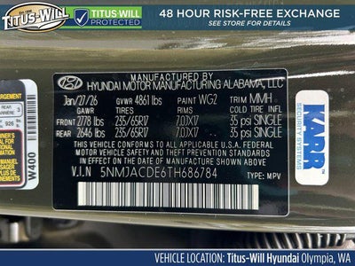 2026 Hyundai TUCSON SE AWD