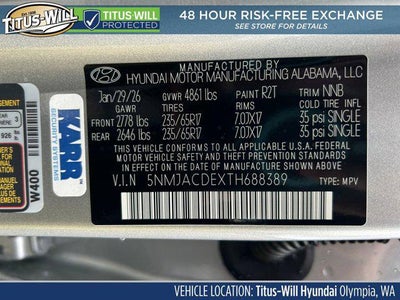 2026 Hyundai TUCSON SE