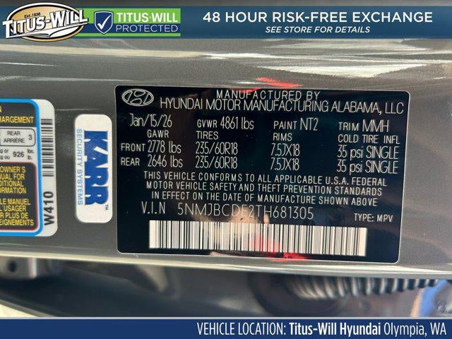 2026 Hyundai TUCSON SEL AWD