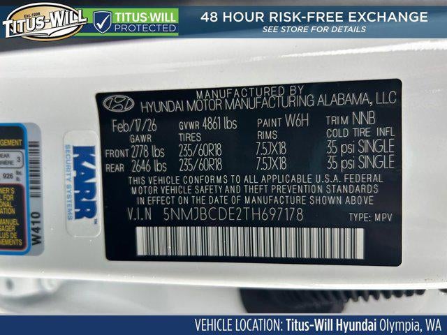 2026 Hyundai TUCSON SEL AWD