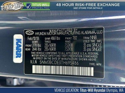 2026 Hyundai TUCSON SEL AWD