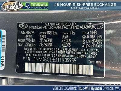 2026 Hyundai TUCSON SEL AWD