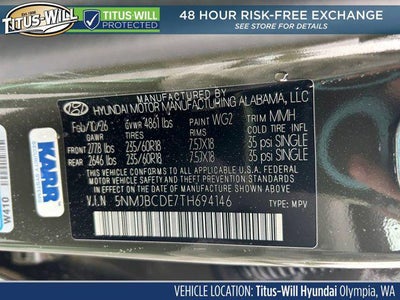 2026 Hyundai TUCSON SEL AWD