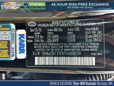 2026 Hyundai TUCSON SEL