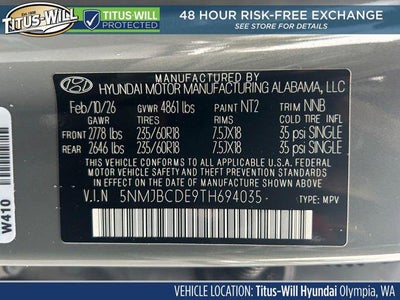 2026 Hyundai TUCSON SEL AWD