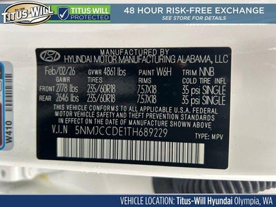 2026 Hyundai TUCSON SEL Premium AWD