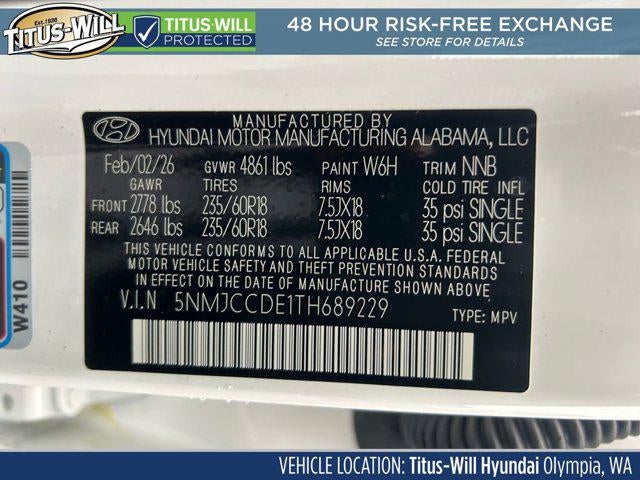 2026 Hyundai TUCSON SEL Premium AWD