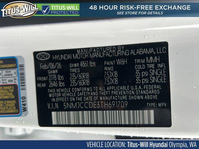 2026 Hyundai TUCSON SEL Premium AWD