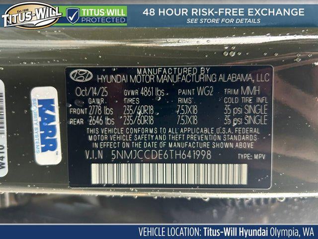 2026 Hyundai TUCSON SEL Premium AWD