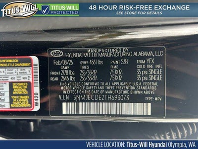 2026 Hyundai TUCSON Limited