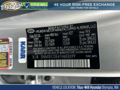 2026 Hyundai TUCSON Limited