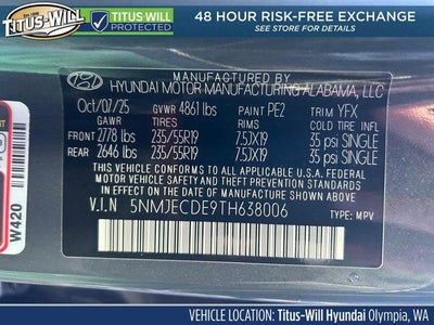 2026 Hyundai TUCSON Limited AWD