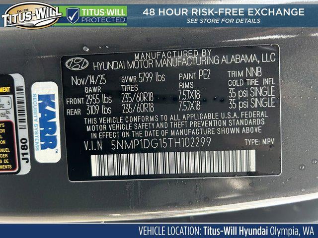 2026 Hyundai SANTA FE HYBRID SE