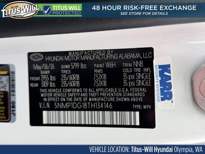 2026 Hyundai SANTA FE HYBRID SE