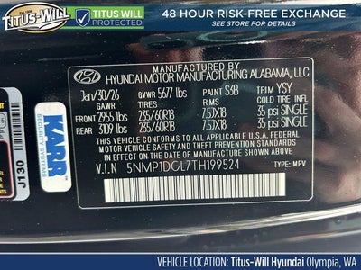 2026 Hyundai SANTA FE SE AWD