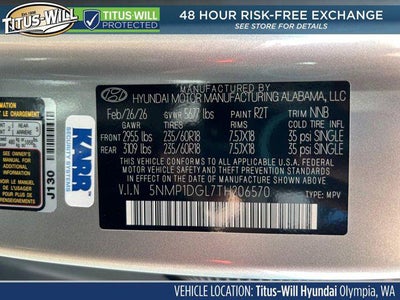 2026 Hyundai SANTA FE SE AWD