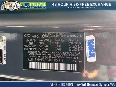2026 Hyundai SANTA FE HYBRID SEL
