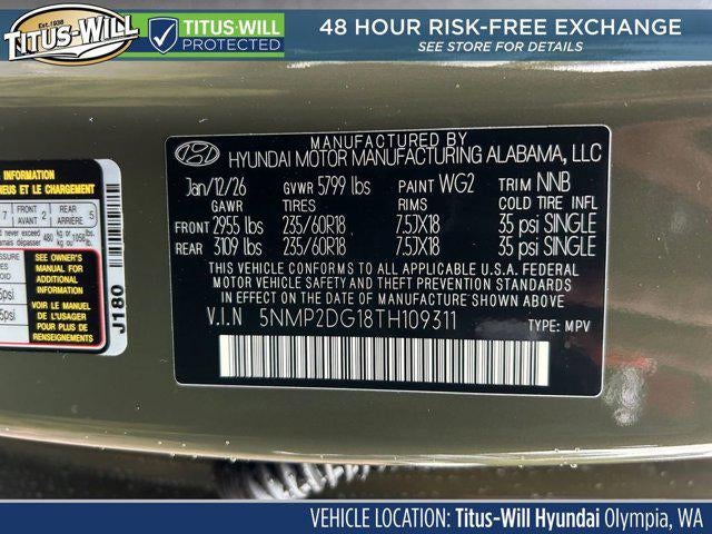 2026 Hyundai SANTA FE HYBRID SEL