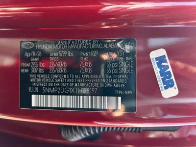 2026 Hyundai SANTA FE HYBRID SEL