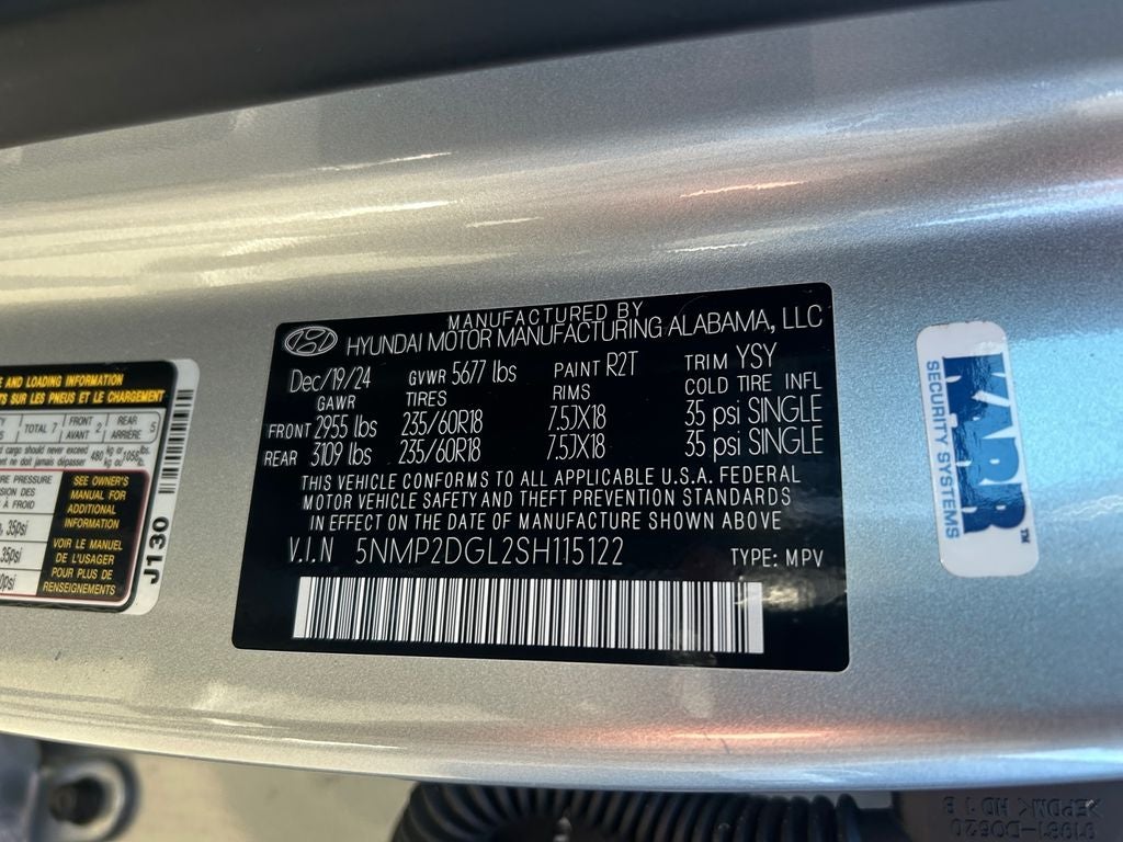 2025 Hyundai SANTA FE SEL