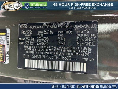 2026 Hyundai SANTA FE SEL AWD