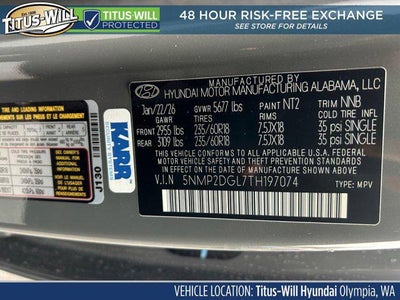 2026 Hyundai SANTA FE SEL AWD