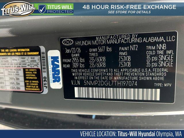 2026 Hyundai SANTA FE SEL AWD