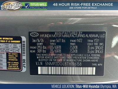 2026 Hyundai SANTA FE SEL AWD