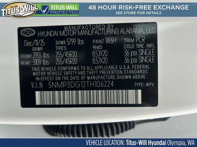 2026 Hyundai SANTA FE HYBRID Limited