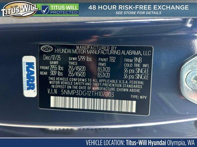 2026 Hyundai SANTA FE HYBRID Limited