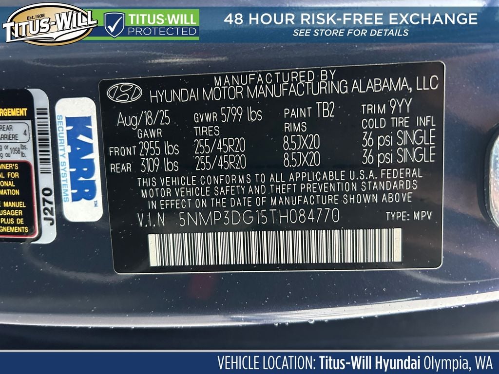 2026 Hyundai SANTA FE HYBRID Limited