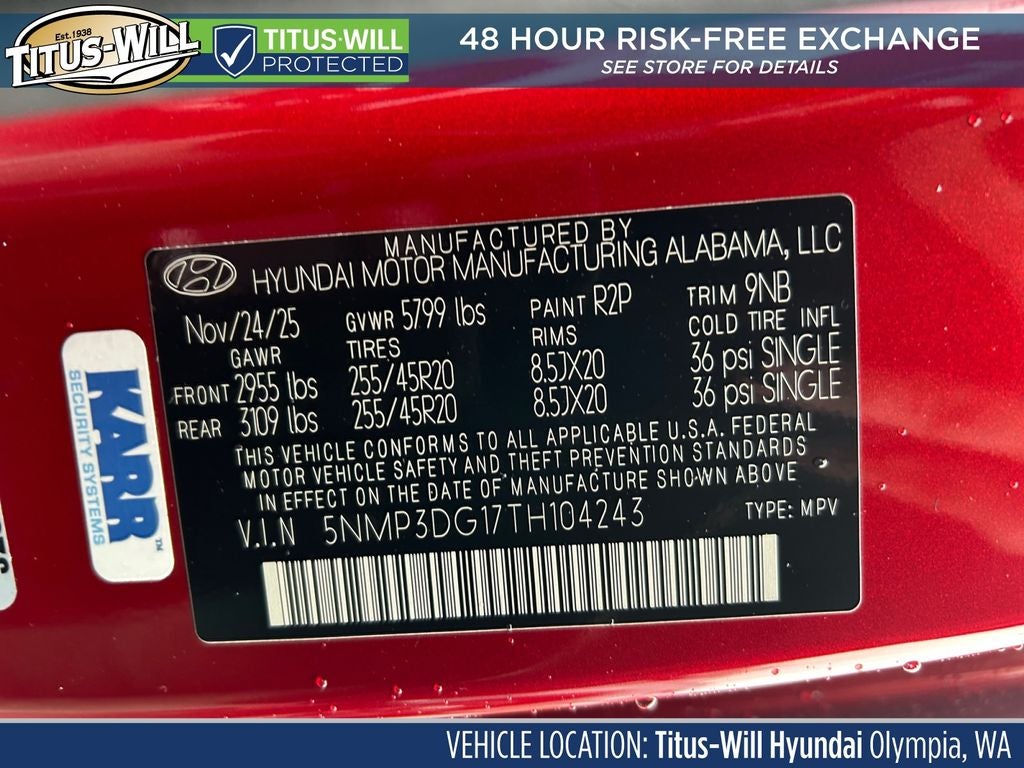 2026 Hyundai SANTA FE HYBRID Limited