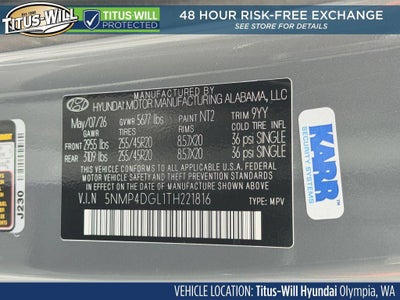 2026 Hyundai SANTA FE Limited AWD