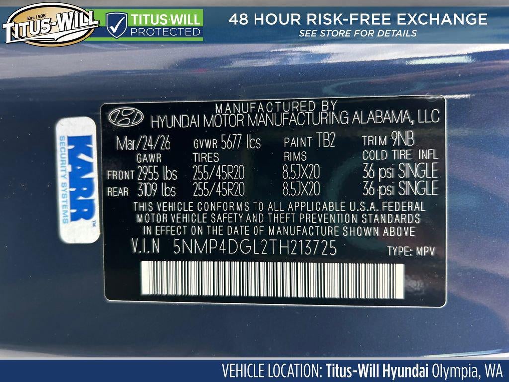 2026 Hyundai SANTA FE Limited AWD
