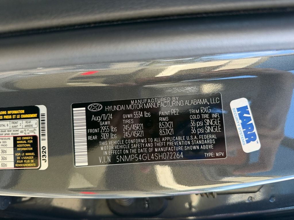 2025 Hyundai SANTA FE Calligraphy