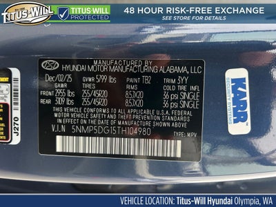 2026 Hyundai SANTA FE HYBRID Calligraphy