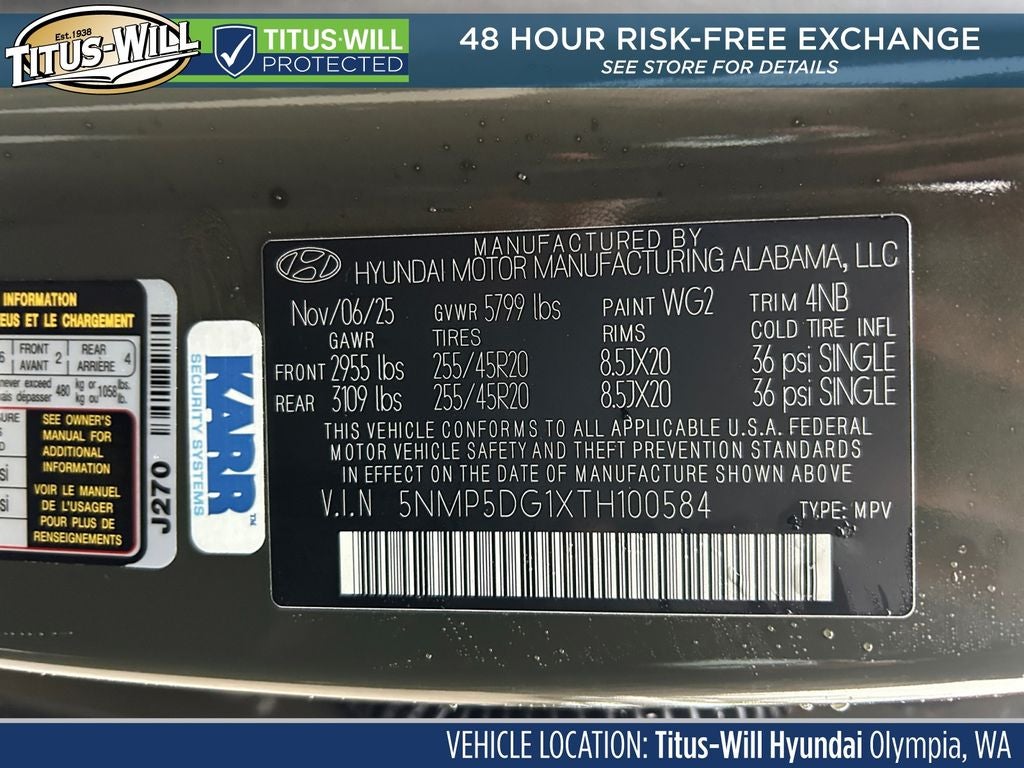 2026 Hyundai SANTA FE HYBRID Calligraphy