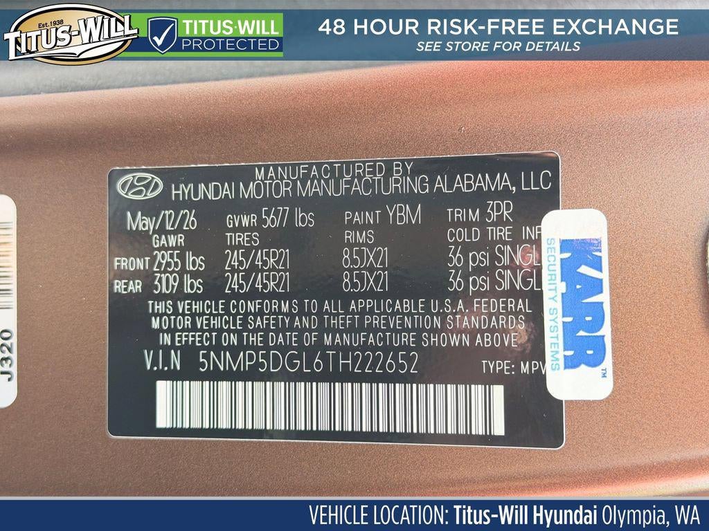 2026 Hyundai SANTA FE Calligraphy AWD