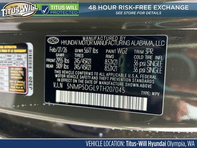 2026 Hyundai SANTA FE Calligraphy AWD