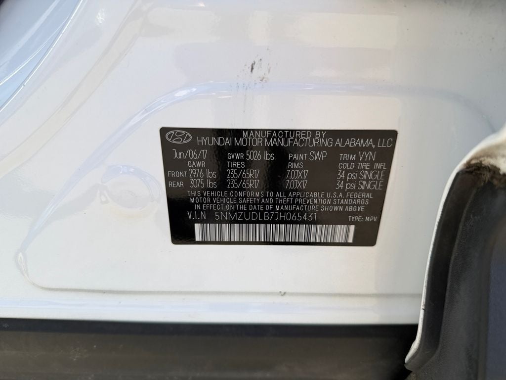 2018 Hyundai SANTA FE SPORT 2.4 Base