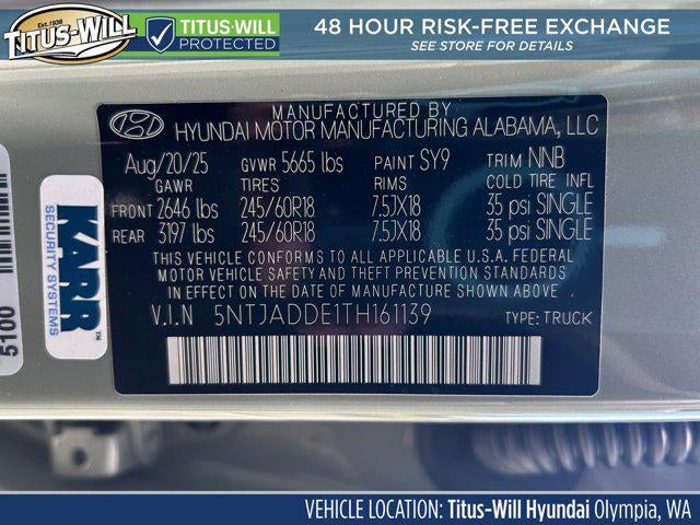 2026 Hyundai SANTA CRUZ SE AWD